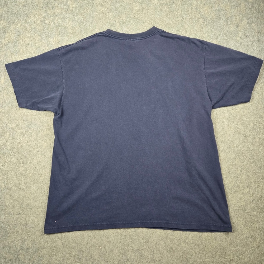 Reebok T Shirt Mens XL Blue Vintage 90s Single Stitch Graphic Vector Logo USA - Picture 7 of 12
